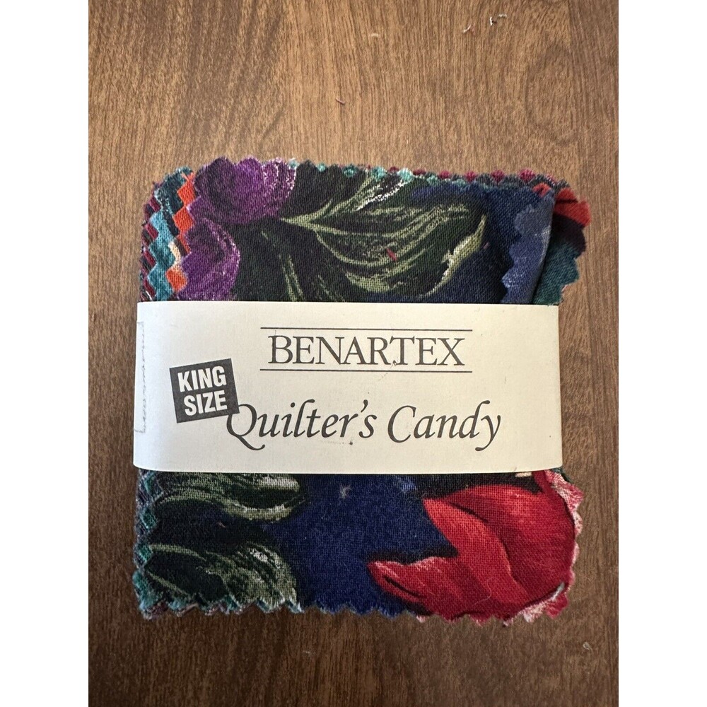 Benartex Quilters Candy King Size 47 3x3 Inch Fabric Squares Vintage